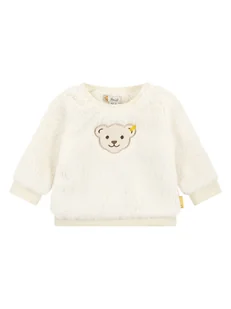 Steiff Bluza polarowa w kolorze kremowym - Bluzy i sweterki niemowlęce - miniaturka - grafika 1