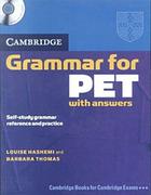 Cambridge University Press Grammar for Pet with answers + Cd