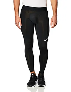 Nike Męskie spodnie bramkarskie Padded Gardien Goalkeeper Tight spodnie bramkarskie, czarne/białe, 2XL - Spodenki męskie - miniaturka - grafika 1