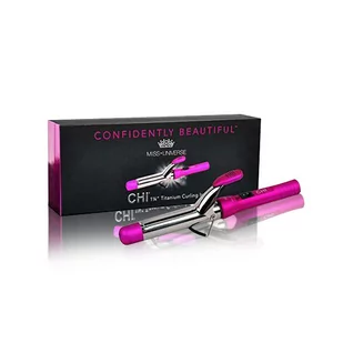 Farouk Lokówka Miss Universe 1 1/4'' Titanium Curling Iron 350 ml - Pozostałe akcesoria fryzjerskie - miniaturka - grafika 1