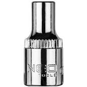 Klucze i nasadki - NEO-TOOLS TOOLS 08-454 | Nasadka sześciokątna 1/4", 14 mm 08-454 - miniaturka - grafika 1