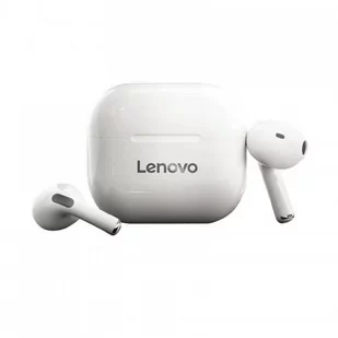 Lenovo LP40 białe - Słuchawki - miniaturka - grafika 1