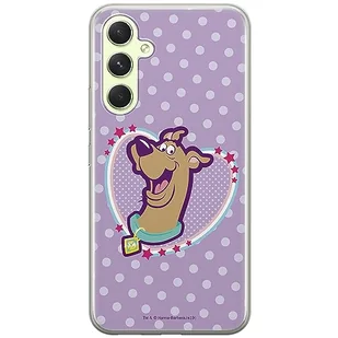 Etui Scooby Doo 005 Scooby Doo Nadruk pełny Fioletowy Producent: Samsung, Model: A54 5G - Etui i futerały do telefonów - miniaturka - grafika 1