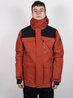 Kurtki i płaszcze dla chłopców - Quiksilver RAFT BARN RED mens kurtka zimowa - M - grafika 1