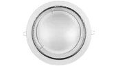 Oprawy, klosze i abażury - PXF LIGHTING Oprawa downlight LED BARI ECO DL 195 10W 1160lm 4000K IP44 Biała PX1487057 PX1487057 - miniaturka - grafika 1