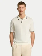 Swetry męskie - Selected Homme Sweter 16096391 Beżowy Regular Fit - miniaturka - grafika 1