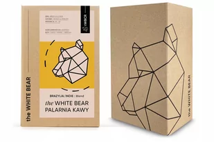 the White Bear Kawa ziarnista Brazylia/Indie Blend 1 kg - Kawa - miniaturka - grafika 1