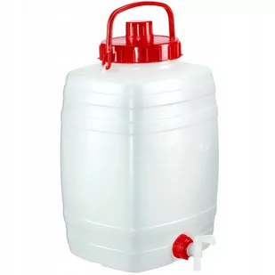 Plastikowa beczka z kranikiem Asele na wodę 15L - Pojemniki kuchenne - miniaturka - grafika 1