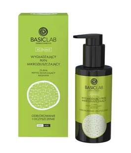 Basiclab Acidumis - Wygładzający płyn mikrozłuszczający 2% BHA, tripeptyd złuszczający 100ml - Moda i Uroda OUTLET - miniaturka - grafika 1