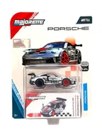 Samochody i pojazdy dla dzieci - MAJORETTE PORSCHE DELUXE PORSCHE 911 GT3 CUP (992) SREBRNY 1:64 8502101001 - miniaturka - grafika 1