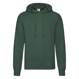 Bluza męska z kapturem Hooded Sweat Fruit of the Loom - Butelkowy zielony XXL - Bluzy męskie - miniaturka - grafika 1