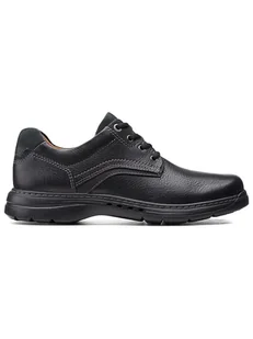 Clarks Skórzane sneakersy "Un Brawley Pace" w kolorze czarnym - Trampki męskie - miniaturka - grafika 1