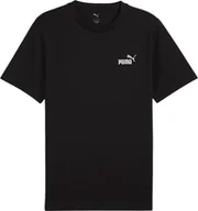 Koszulki męskie - Koszulka męska Puma Ess 2 Color Small No. 1 Logo Tee czarna 684717 01 2XL - miniaturka - grafika 1