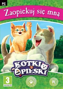 Zaopiekuj się mn$118: Kotki i Pieski GRA PC - Gry PC - miniaturka - grafika 1