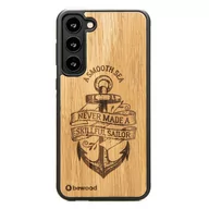 Etui i futerały do telefonów - Drewniane Etui Bewood Samsung Galaxy S23 Plus KOTWICA DĄB - miniaturka - grafika 1