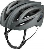Kaski rowerowe - Kask Rowerowy z Zestawem Słuchawkowym R2 Evo, Sena Matowy Szary M 55-59 cm - miniaturka - grafika 1