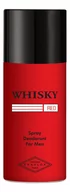Dezodoranty i antyperspiranty dla kobiet - Whisky, Men, Dezodorant spray Red, 150 ml - miniaturka - grafika 1