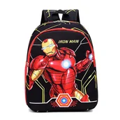 Plecaki - Sevenday Spiderman / iron man / kapitan Ameryka Plecak Kids Student School Bag Torby na ramiona Dzieci podróżują Casual Plecak A - miniaturka - grafika 1
