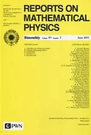 Czasopisma - Reports on Mathematical Physics 83/3/2019 - miniaturka - grafika 1