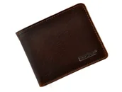 Portfele - BARTEX 1007M skórzany portfel męski Slim 1007M - miniaturka - grafika 1
