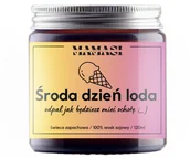 Świece - Środa Dzień Loda Świeczka Sojowa Zapachowa - miniaturka - grafika 1