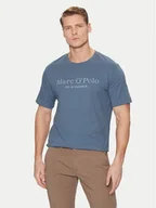 Koszulki męskie - Marc O'Polo T-Shirt 520 2012 51052 Beżowy Regular Fit - miniaturka - grafika 1