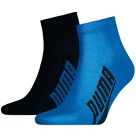 Skarpetki damskie - Skarpety unisex Puma BWT LIFESTYLE QUARTER 2-PACK wielokolorowe 90795303 - miniaturka - grafika 1