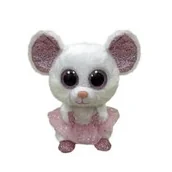 Maskotki i pluszaki - Ty INC Maskotka INC Beanie Boos Nina Biała balerina 15cm - miniaturka - grafika 1