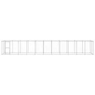 Budy dla psów - shumee Kojec zewnętrzny dla psa stal galwanizowana 26,62 m - miniaturka - grafika 1