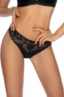 Majtki damskie - Mat Angel 3329/5 czarne figi damskie - miniaturka - grafika 1