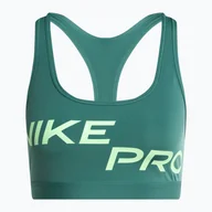 Bielizna sportowa damska - Biustonosz treningowy Nike Pro Swoosh Light Support bicoastal/white - miniaturka - grafika 1