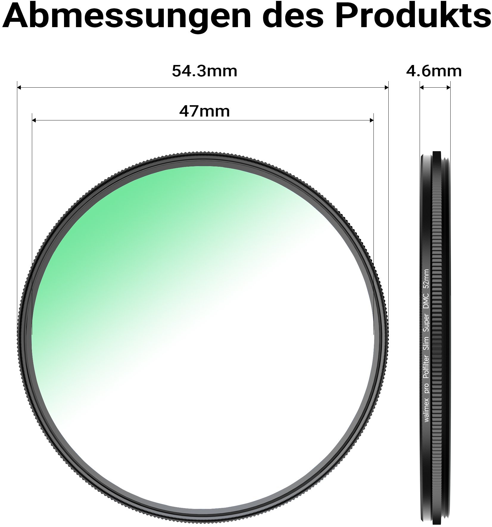 Filtr Walimex pro Pol okrągły Slim 52mm 1023531
