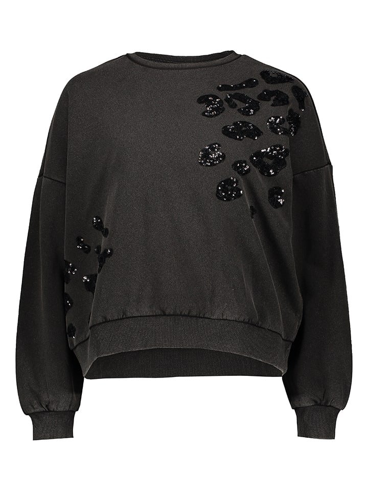 Pieces Bluza w kolorze antracytowym