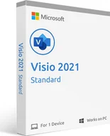 Programy biurowe - Microsoft Program Visio Standard 2021 D86-05942 OEMICAVIS21S0A1 - miniaturka - grafika 1