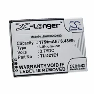 Baterie do telefonów - VHBW Bateria do Alcatela U5 HD / OT-5047U, 1750 mAh - miniaturka - grafika 1