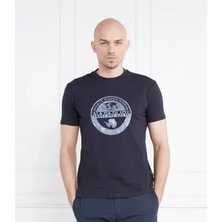 Koszulki męskie - Napapijri T-shirt S-BOLLO SS 1 | Regular Fit - grafika 1