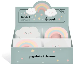 Interdruk, Gumka do ścierania SWEET - Gumki biurowe - miniaturka - grafika 2