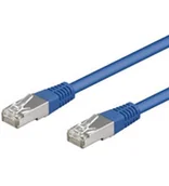 Kable miedziane - Goobay CAT 5-3000 SFTP Blue 30m kabel sieciowy Niebieski - miniaturka - grafika 1