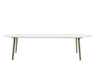 Actona Stół Belina white chrom (105743) - Stoły - miniaturka - grafika 1