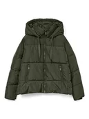 Kurtki damskie - Vero Moda Kurtka pikowana w kolorze khaki - miniaturka - grafika 1