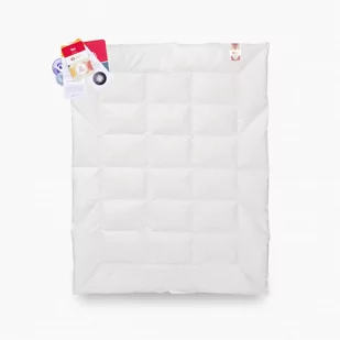 Kołdra puchowa całoroczna termoaktywna AMZ NATURAL OUTLAST 100% puch Rozmiar - 240x260, Kolor poduszek i kołder - biały - Kołdry - miniaturka - grafika 1