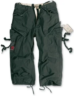 Surplus Szorty 3/4 M65 Engineer Czarne - Czarny - M - Spodenki damskie - miniaturka - grafika 1