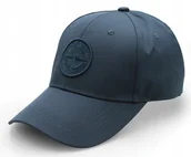 Czapki i chusty sportowe męskie - Czapka z daszkiem bejsbolówka KOMPAS bawełniana na lato GRANAT Pako Jeans - miniaturka - grafika 1