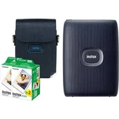 Drukarki - Drukarka do zdjęć Fujifilm Instax mini Link 2 Dárkové balení Niebieska - miniaturka - grafika 1