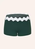 Stroje kąpielowe - Seafolly Dół Od Bikini Typu Bokserki Gia gruen - miniaturka - grafika 1