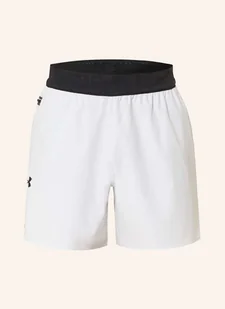 Under Armour Szorty Treningowe Peak Woven grau - Spodenki damskie - miniaturka - grafika 1
