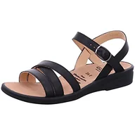 Sandały damskie - Ganter sonnica sandały damskie, czarny, 42 EU Schmal - miniaturka - grafika 1