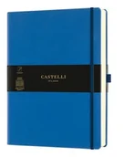Notesy i bloczki - Castelli Notatnik 19x25cm kratka Castelli Aquarela Blue Sea 8051166572865 - miniaturka - grafika 1