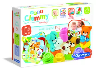 Clementoni Clemmy Baby Słodkie Zwierzaki - Zabawki interaktywne dla dzieci - miniaturka - grafika 1