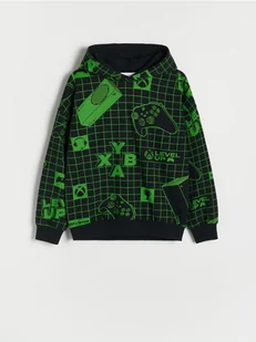 Reserved - Bluza z kapturem Xbox - czarny - Bluzy dla chłopców - miniaturka - grafika 1